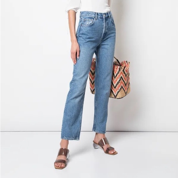 Reformation Denim - REFORMATION Cynthia High Rise straight jeans